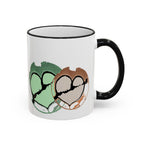Broken heart mug