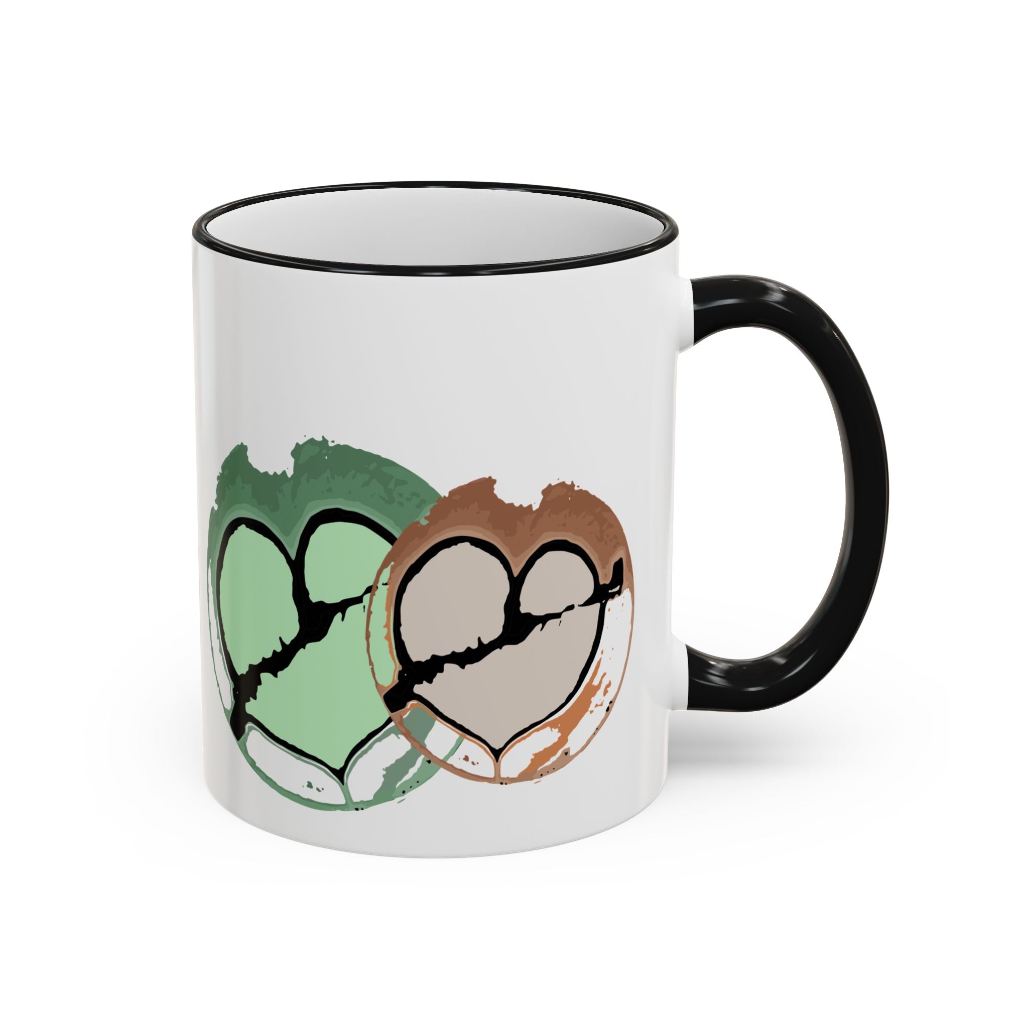 Broken heart mug