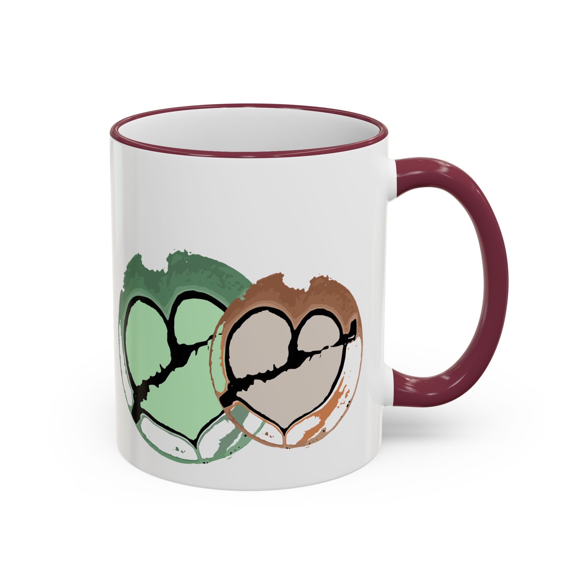 Broken heart mug