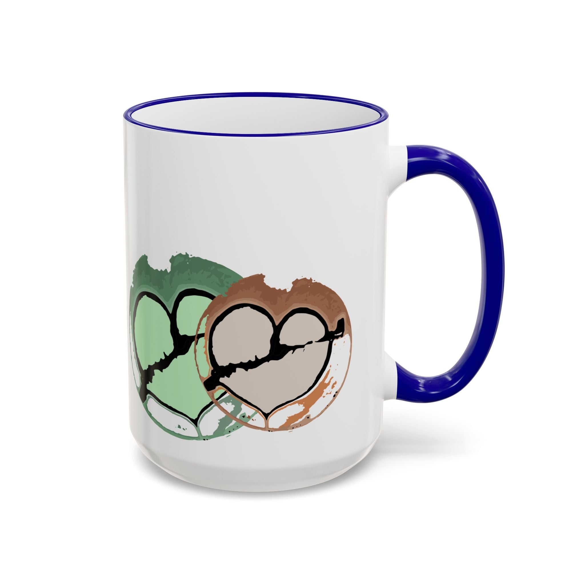 Broken heart mug