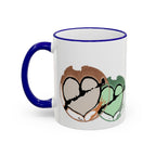 Broken heart mug