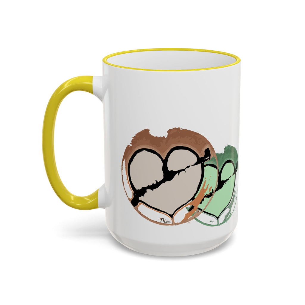 Broken heart mug