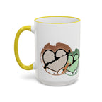 Broken heart mug