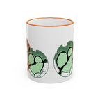 Broken heart mug