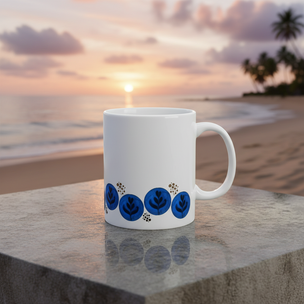 New Job black tulip | Ceramic Mug